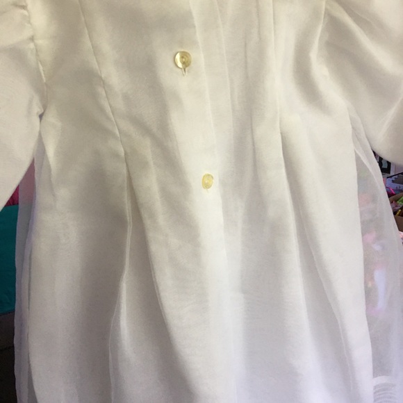 Christening Gown and matching Bonnet - Picture 3 of 7